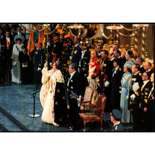 Dronning Beatrix  afl�gger ed - Unlimited 052 - Ubrugt