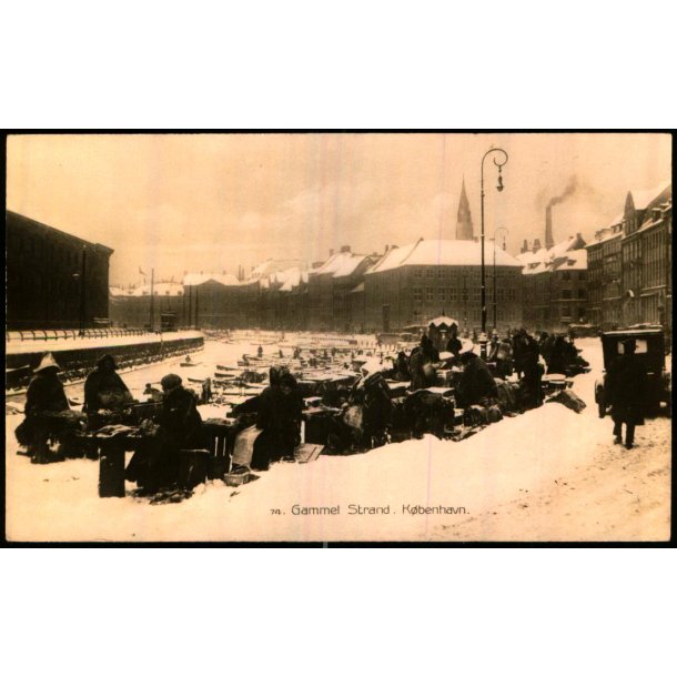Gammel Strand - K�benhavn - Fotokort Ove L�tken 74 - Ubrugt