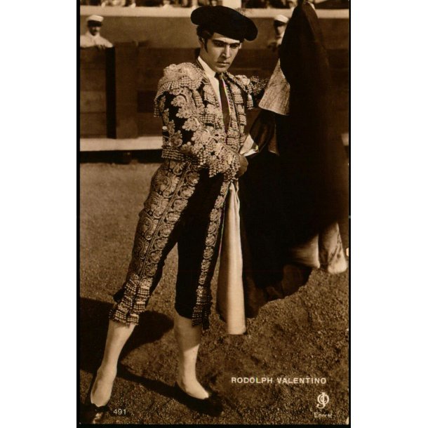 Rodolph Valentino - Chr. Olsens Kunstforlag 491