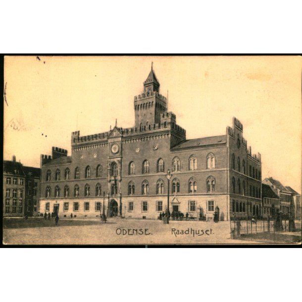 Odense - Raadhuset - Stender 741 - Brugt