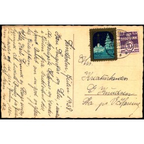 1938  Aalborg alm. Understttelsesforening p Postkort