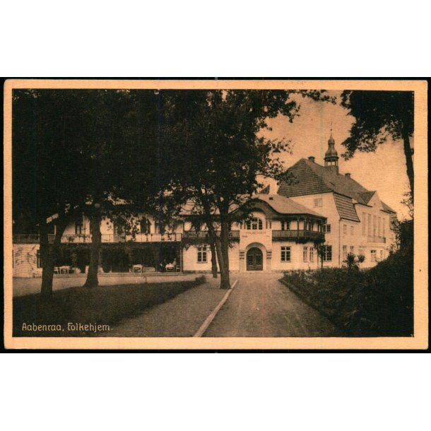 Aabenraa - Folkehjem - Bojsens Bogh. 50040 - Ubrugt