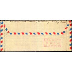 Luftpost Brev fra Danmark til Danish Nato Trainee - Canada - 19 - 6 - 59 