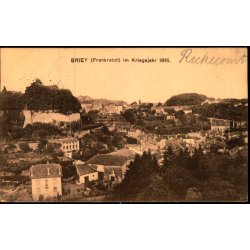  Feldpost - K.D. Feldpost  18 - 10  -15 - Til Apenrade - Billedside : Briey