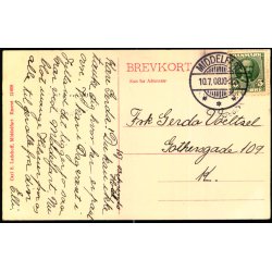 Middelfart - Udsigt fra Hindsgavl - Carl S. Ladehoffs Bogh. 12609 - Brugt