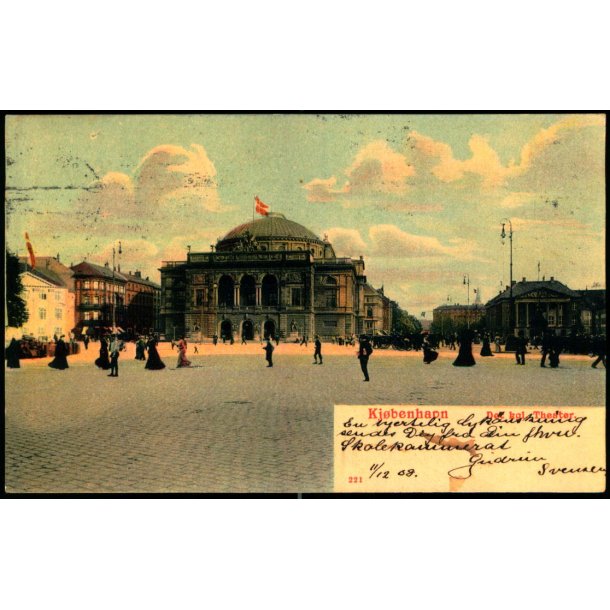 Kj�benhavn - Det kgl. Theater - Warburgs Kunstforlag u/n