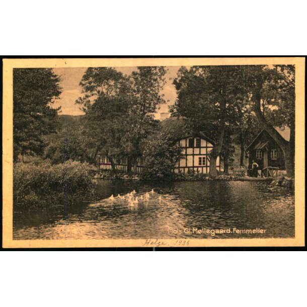 Mols - Gl. M�llegaard -  Femm�ller - Ebeltoft Bogh. 67307 - Brugt