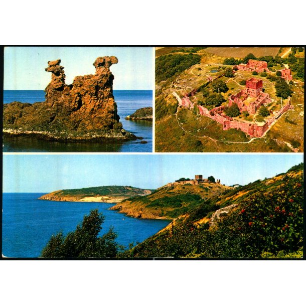 Bornholm - Lvehovederne og Hammershus Ruiner - Stender 149 404 601 - Brugt