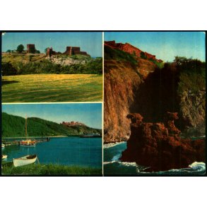 Bornholm - Hammershus Ruiner set fra sydst - Colbergs Bogh. 8226 - Brugt