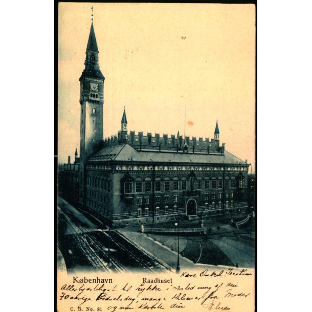 Kbenhavn - Raadhuset - C.R. 81