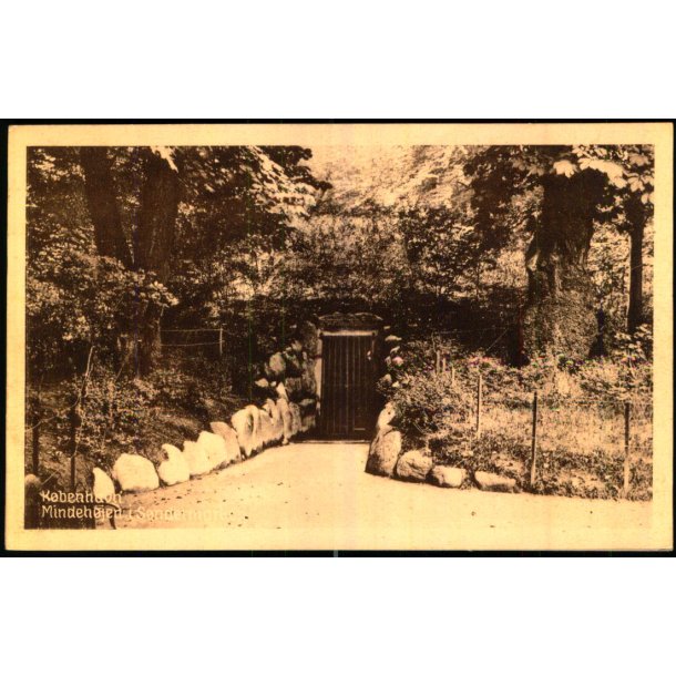 Kbenhavn - Mindehjen i Sndermarken - Papir p bagsiden !