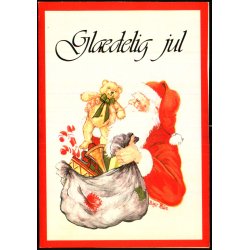 Birgit Helen - Gl�delig Jul - Dobbeltkort - Scancom u/n - 