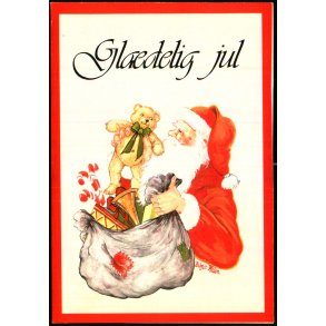 Birgit Helen - Gl�delig Jul - Dobbeltkort - Scancom u/n - 