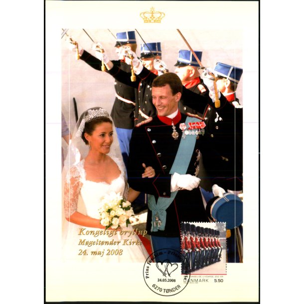 Prins Joachim og Prinsesse Maries Bryllup 2008 - u/n - Brugt