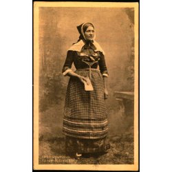 Hedeboegnens Kvinde Nationaldragt  - Willerslevs Bogh. 51429 - Brugt