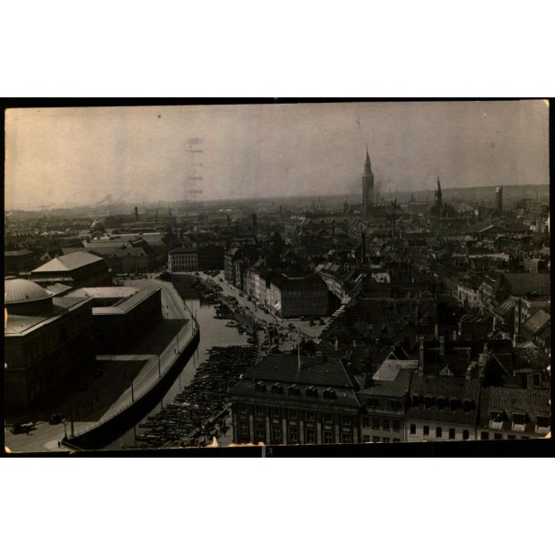 Holmens Kanal og Thorvaldsens Museeum - Fotokort u/n - Brugt