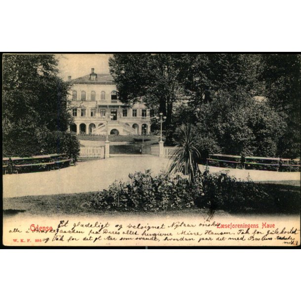 Odense - L�seforeningens Have - W.K.F. 395 - Brugt