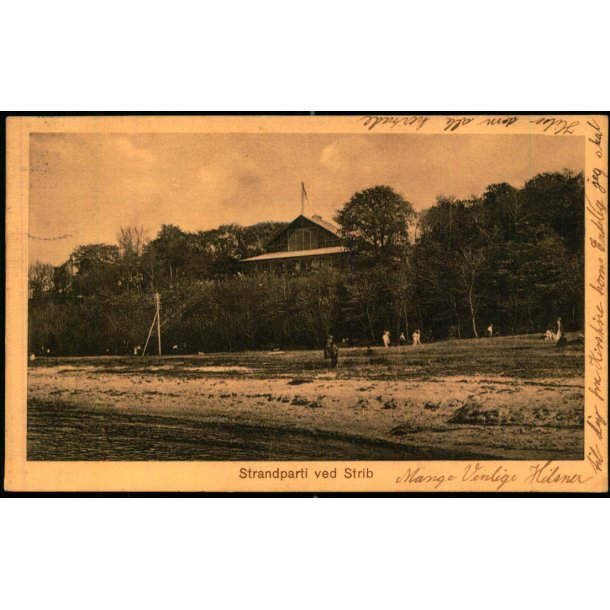 Strandparti ved Strib - J.A.F. 566 - Brugt