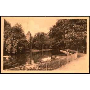 Svendborg -  Parti fra Mlledammen - Stender S. 204 - Ubrugt