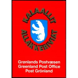 Grnlands Postvsens nye Vben  - Grnlands Post 1A/90 - Ubrugt