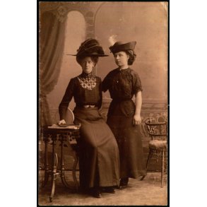 Fotokort Ukendt - Damer - Ubrugt