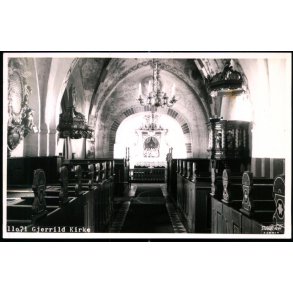 Gjerrild Kirke - Stjerne Foto 11071 - Ubrugt