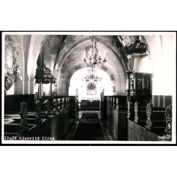 Gjerrild Kirke - Stjerne Foto 11071 - Ubrugt