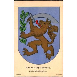 Danske Byvaabner - Fredericia Byvaaben - Fritz Benzen 12 - Ubrugt