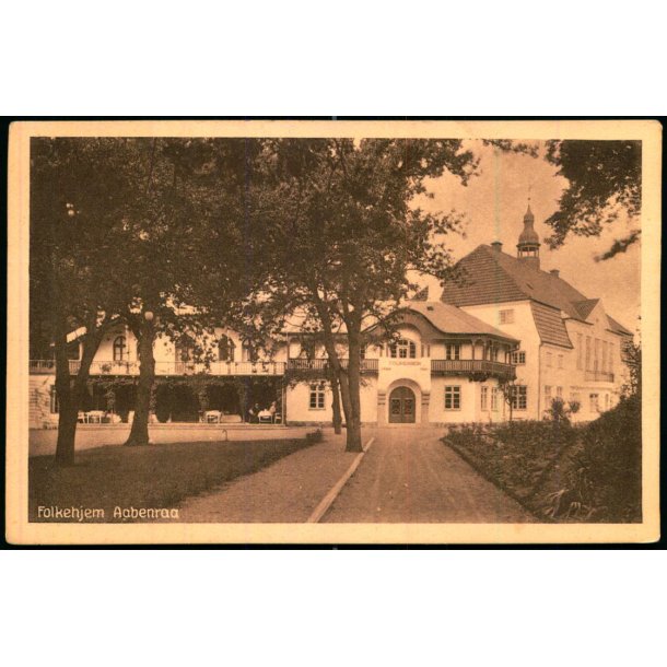 Aabenraa - Folkehjem - Bojsens Bogh. 50040 - Ubrugt