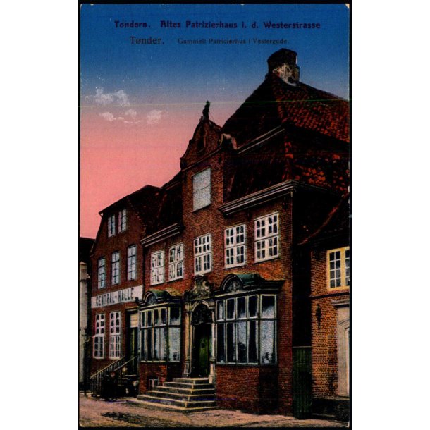 Tondern - Altes Pariicierhaus - M. Gl�ckstadt &amp; M�nden 6688 - Ubrugt