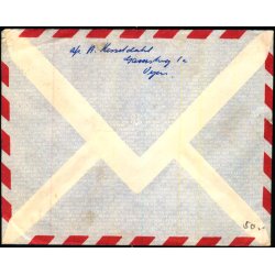 Luftpostbrev til Kbenhavn K - 18 - 9- 56