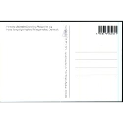 Dronning Margrethe og Prinsgemalen - Kortgrden KON 006 - Ubrugt