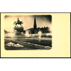 Christiansborg Slotplads - N.C. Leises Kunstforlag Serie 40