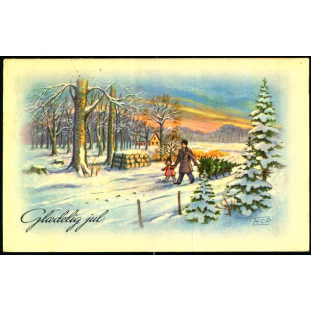 Hans Christian Petersen - Gldelig jul - Serie 83 - Brugt