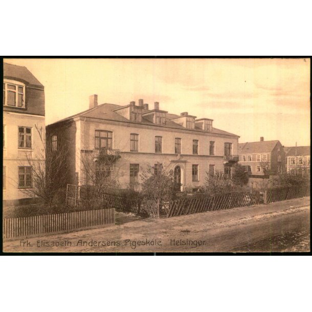 Frk. Elisabeth Andersens Pigeskole - Helsing�r - K. Nielsen 20626 - Ubrugt