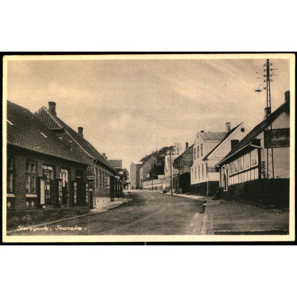 Storegade - Svaneke - Slengerik Hansens Bogh. 84529