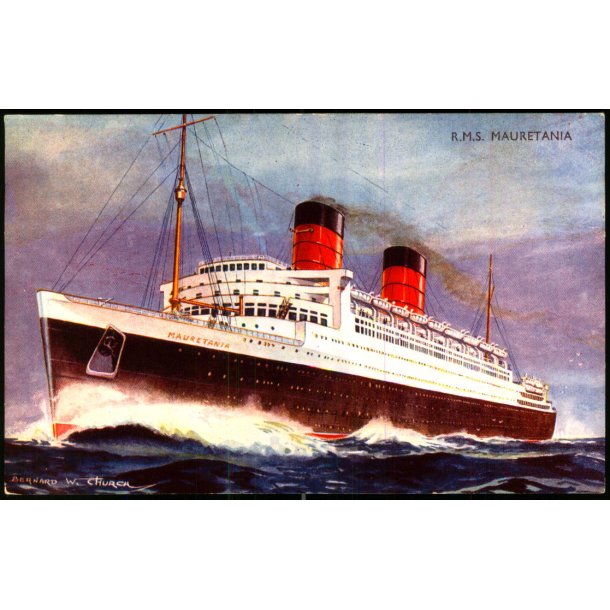 R.M.S. Mauretania - Salmon 4752 - Ubrugt