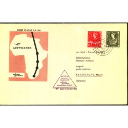 Luftpost Brev fra Kenya til Tyskland - 15 - 5 - 62