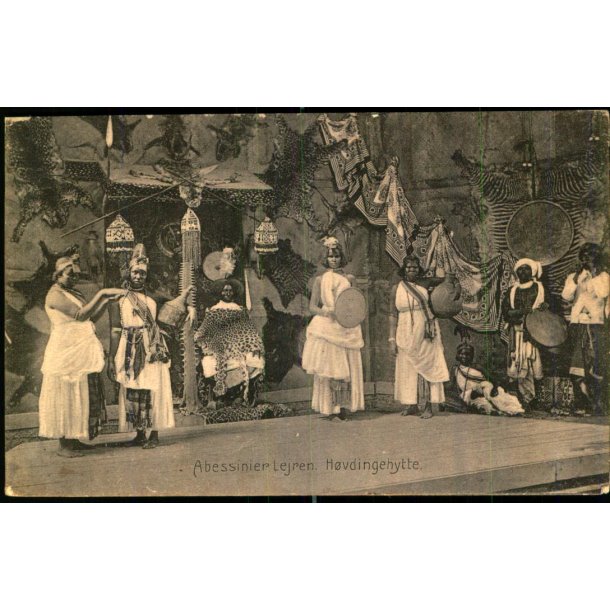 Abessiner Lejren - Hvdingehytte - Bang &amp; Glud 17967 - Ubrugt 