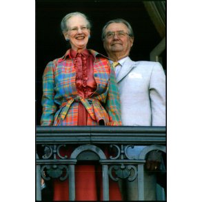 Dronning Margrethe og Prinsgemalen - Kortgrden KON 006 - Ubrugt