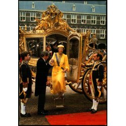 Dronning Beatrix - Prinsjesdag - Holland - spanjersberg 872 - Ubrugt