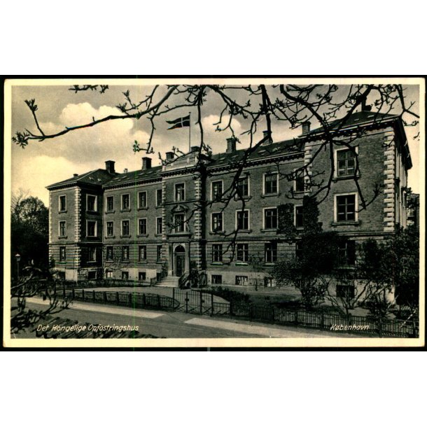 K�benhavn - Det Kgl. Opfostringshus - A. R�nnes Bogh. u/n - Ubrugt - Har v�ret kl�bet op !