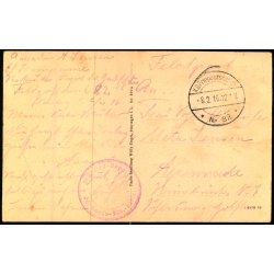 Feldpost - K.D. Feldpoststation   8 -2 -16 - Til Apenrade - Billedside :  Hayingen
