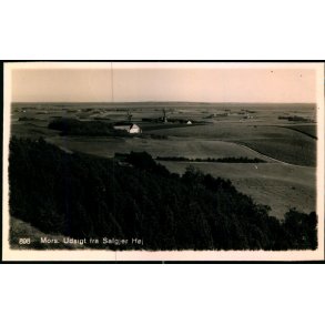 Mors - Udsigt fra Salgler H�j - Leonar 898 - Ubrugt