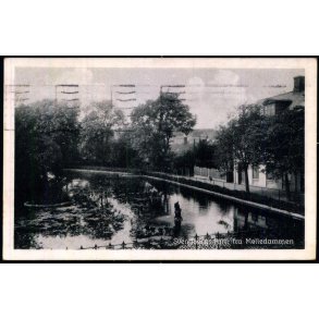 Svendborg -  Parti fra Mlledammen - Stender S. 209 - Brugt