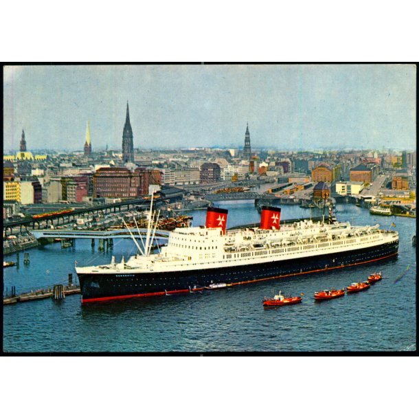 Passagier- Schneldampfer "HANSEATIC" - 4536 - Ubrugt