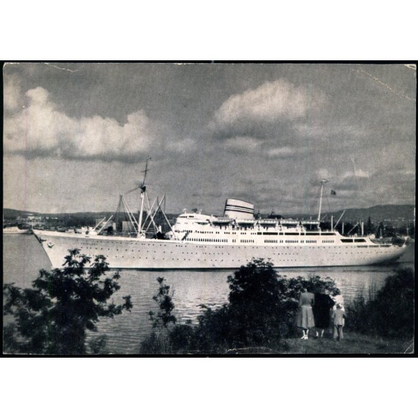 Skib - Kartonkort u/n - Ubrugt