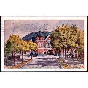 Banegaarden - Esbjerg - W. Albertsen u/n - Brugt