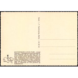 Knuthenborg Safari Park - Lolland - L.F. papirforsyning 143 307 021 - Ubrugt