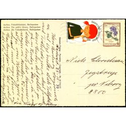 Aarhus - Folkebiblioteket -  M�lleparken - Stender 49 719/117 - Brugt